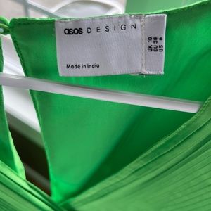 Green ASOS dress Size 6